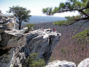 Camping and Hiking @ Hanging Rock State Park